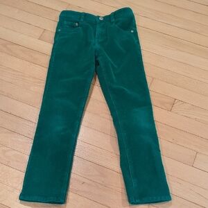 Boden Green Corduroy Pants size9Y 134cm